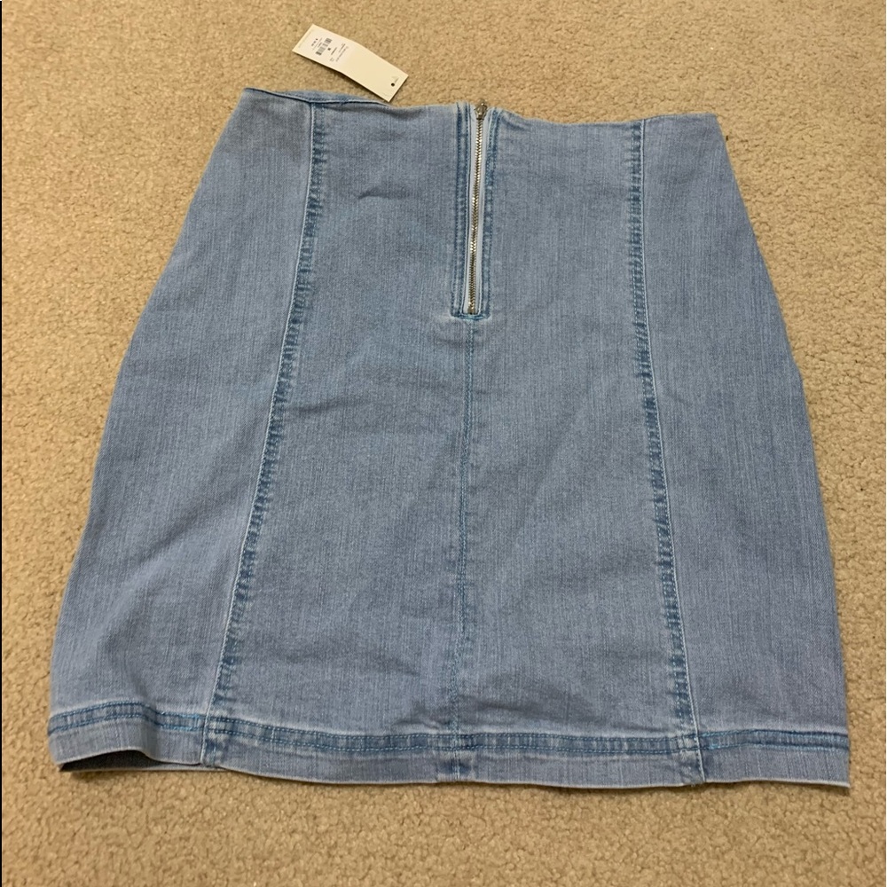 Francesca‘s jean skirt